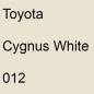 Preview: Toyota, Cygnus White, 012.